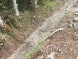 Pekerjaan Parit Semen di Di Desa Pandan, Kec.Nehu, Kab.Dairi Makkrak