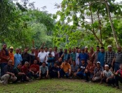 Sambut Ramadhan, Perwiritan Bapak Malam Jumat LK-2 Lakukan Marpangir ke Pantai Rambung Merah.