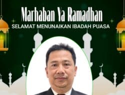 Direktur perumda danum pomolum kabupaten murung Raya mengucapkan selamat menjalankan ibadah puasa