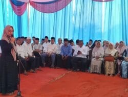 Bupati Mesuji Buka Acara Safari Ramadan di Desa Fajar Aari
