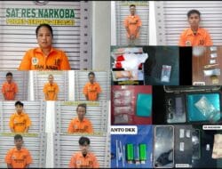 Satresnarkoba Sergai Tangkap 16 Tersangka Termasuk Residivis dan IRT, Stop Narkoba Sekarang
