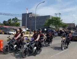 Kasubdit Dalmas Polda Sumsel Pimpin Apel Konsolidasi BKO Polda Sumsel di Polres Empat Lawang dalam Rangka PAM PSU Pilkada Empat Lawang