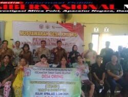 Pemerintahan Desa Oreng Salurkan BLT Dana Desa ( BLT- DD ) Tahun 2025.