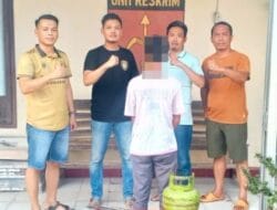 Polsek Baradatu Ringkus Diduga Pelaku Curi HP, Tabung Gas Elpiji dan Senapan Angin