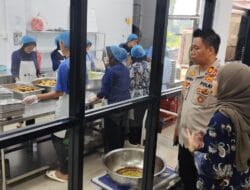 Kapolsek Rambutan Melakukan Monitoring & Mitigasi SPPG di Desa Sungai Pinang