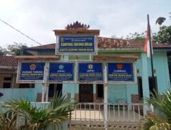 Kantor kepala kampung Sepi Jam 10 tidak ada penghuninya
