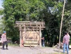 Satu Pos Pungli di Jalinsum Way Kanan Dibongkar Sukarela oleh Warga, Kapolres Beri Apresiasi
