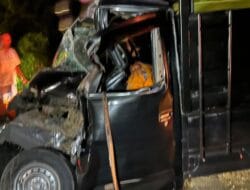 Wartawan Alami Kecelakaan 1 Orang Meninggal di Kilometer 163 Lintas Timur Mesuji Lampung