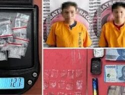 Gasak Narkoba di Kampung Kagungan Dalam, Polres Tulang Bawang Tangkap Dua pelaku