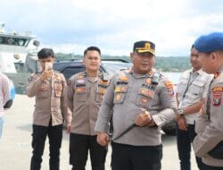Ditemukan Pasca Hilang Dilaut, Kapolres Ferry Jemput 2 Nelayan Hilang Di Mentawai.
