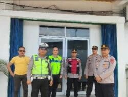 Polsek Talang Kelapa Lakukan Pengamanan Sejumlah Gereja Dalam Peringatan Kenaikan Isa Al Masih