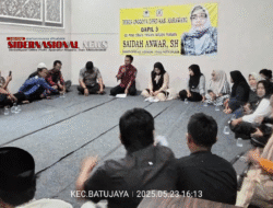 Reses ke 3 Tahun 2025, Saidah Anwar S.H Anggota DPRD Kabupaten Karawang di Desa Karyamakmur