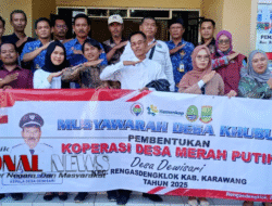 Musdesus Koperasi Merah Putih di Desa Dewisari Kecamatan Rengasdengklok
