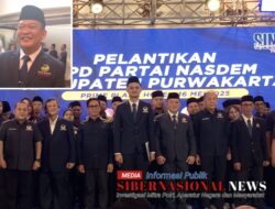 H.Yadi Rusmayadi.AP,.M.Si Resmi dilantik sebagai Ketua DPD Partai Nasdem Kab. Purwakarta