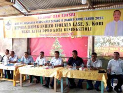 Gelar Reses, Bung Enrico Lase Komitmen Perjuangkan Aspirasi Warga Gusit Selatan.