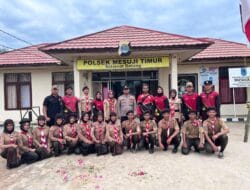 Giat Polsek Mesuji timur Melaksanakan Pelantikan Saka Bhayangkara Angkatan 01 Polsek Mesuji Timur