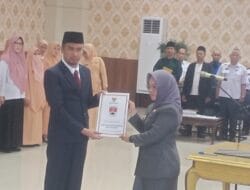 Pelantikan dan Serah Terima Jabatan Sekda Mesuji, Bupati Tekankan Peran Strategis Dalam Pemerintahan