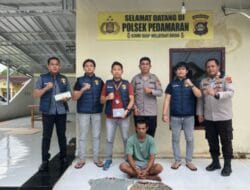 Hampir Satu Tahun Buron, Akhirnya Pelaku Curanmor Dibekuk Polsek Pedamaran