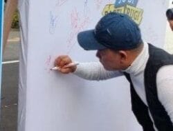Warga Medan Antusias Ikuti Kampanye “Judi Pasti Rugi” di CFD Lapangan Merdeka