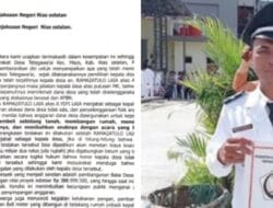 Milyaran Rupiah Dana Desa yang diduga digelapkan oleh oknum Kepala desa Tetegawa’ai