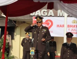 Kapolrestabes Medan Pimpin Upacara HUT ke-79 Bhayangkara
