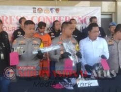 Sat Reskrim polres OKI Polda Sumsel, Berasil Menangkap Pelaku Pembunuhan Wanita Warga Tanjung Rancing