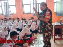 Hari Kedua MPLS SMAN 1 Rawamerta: TNI-POLRI Tanamkan Semangat Bela Negara dan Karakter Pancawaluya