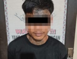 Polsek Baradatu Ringkus Pelaku Diduga Curi 10 Ponsel di Konter HP Tiuh Balak Pasar