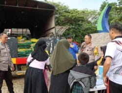 Polres Maros Gelar Gerakan Pangan Murah di Area Car Free Day, Sediakan 300 Sak Beras untuk Warga