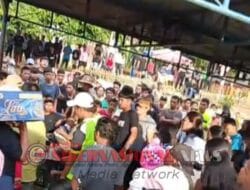 Turnamen Bola Karang Taruna Pandan Cup 1 Berujung Ricuh
