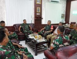 Kapolres OKI Terima Kunjungan Danbrigif 8/GC di Mapolres OKI