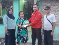 Konsisten Menjalankan Misi Kemanusiaan, Lsm Terkams Sergai Berikan Bantuan Sembako Kepada Korban Bencana Alam Angin Puting Beliung di Tanjung Beringin