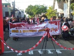Meriah! Pawai Jadul SDN se-Kecamatan Ngunut Hidupkan Nostalgia Kemerdekaan di Tulungagung