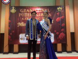 Kabar Membanggakan dari SMAN 1 Rawamerta, Lula Apriyanti siswi Xi-10 mendapatkan Mahkota Miss Jawa Barat.