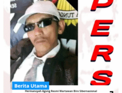 Hermansyah Agung Resmi Wartawan Biro Sibernasional News di Lampung Utara