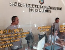 Pemohon SKCK Ramai, Kapolres Bitung merespon dengan Buka Layanan Hingga hari Minggu.