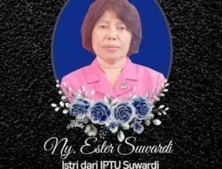 Polres Bitung Berduka Cita atas Meninggalnya Istri Kanit Intelkam Polsek Maesa