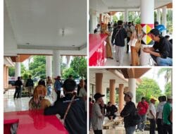 Wartawan Geruduk Kantor Bupati Tanggamus, Soroti Ketidakjelasan Kerja Sama Media