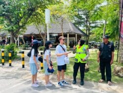 Layanan Prima Polri: Balapan Usai, Polisi Tetap Siaga Jamin Kenyamanan Turis di Destinasi Wisata Lombok