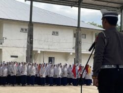 Police Goes To School, Satlantas Polres HSU Kunjungi SMP Islam Ihya Ulumuddin