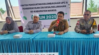 Lurah Bontoa Apresiasi Bimtek UPZ dan ZIS yang Dihadiri Ketua BAZNAS Maros